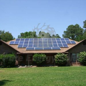 A Pure Energy Solar Array installation in Jacksonville, Fl.