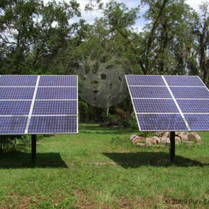 2.8 KW Pole Mount System w Battery Back up