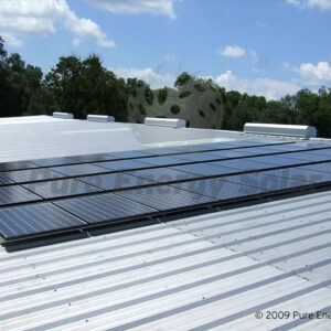 Horse Farm barn solar installation