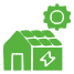 commercial solar icon